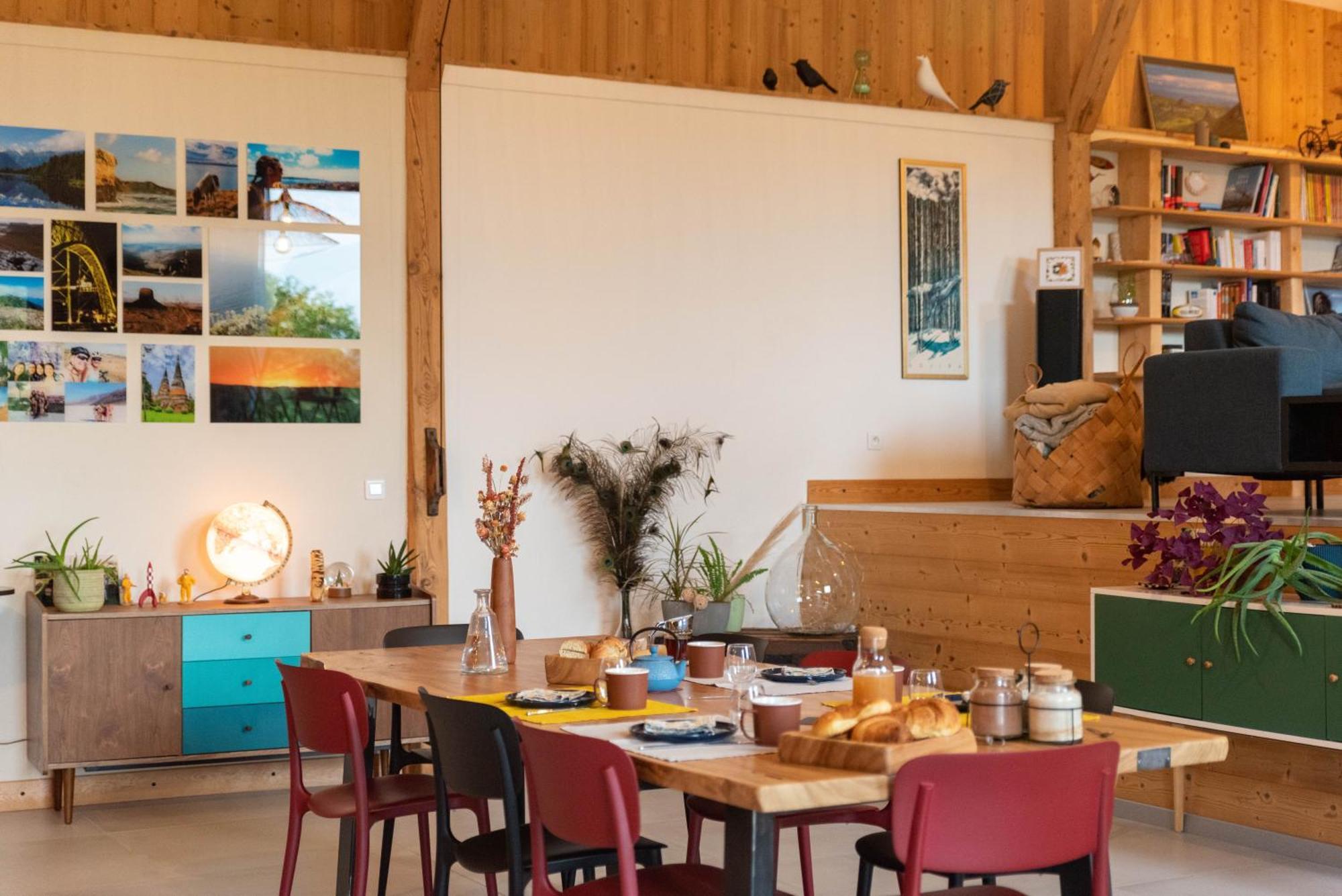 Les Balcons De La Terrasse Bed & Breakfast Arsac-en-Velay ภายนอก รูปภาพ