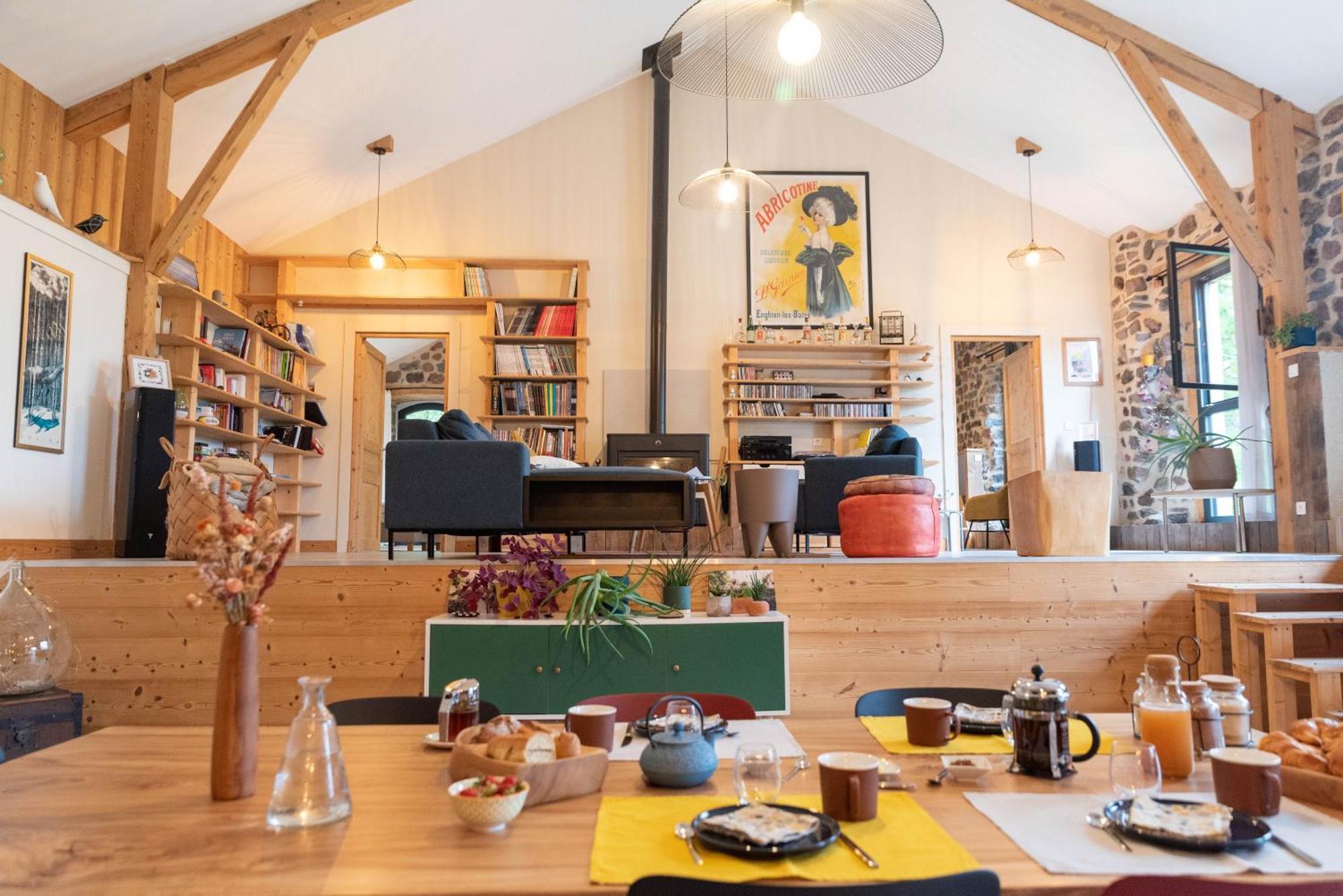 Les Balcons De La Terrasse Bed & Breakfast Arsac-en-Velay ภายนอก รูปภาพ